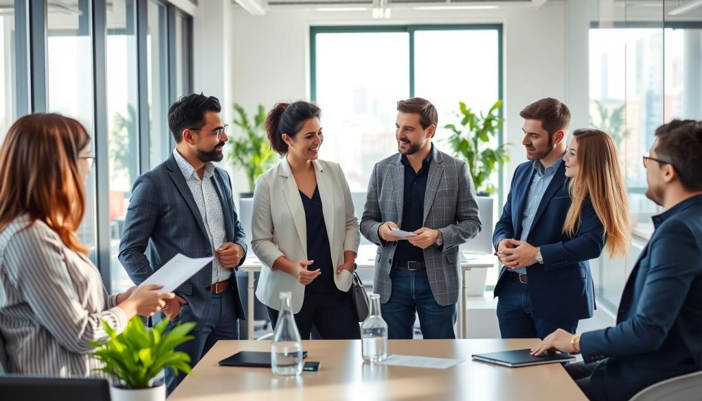 Opsio cloud specialists collaborating on optimization strategy