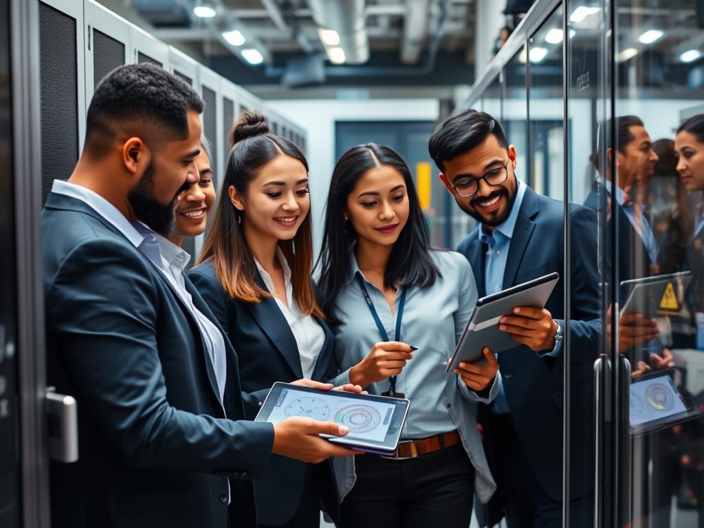 Opsio innovation team exploring emerging data center technologies