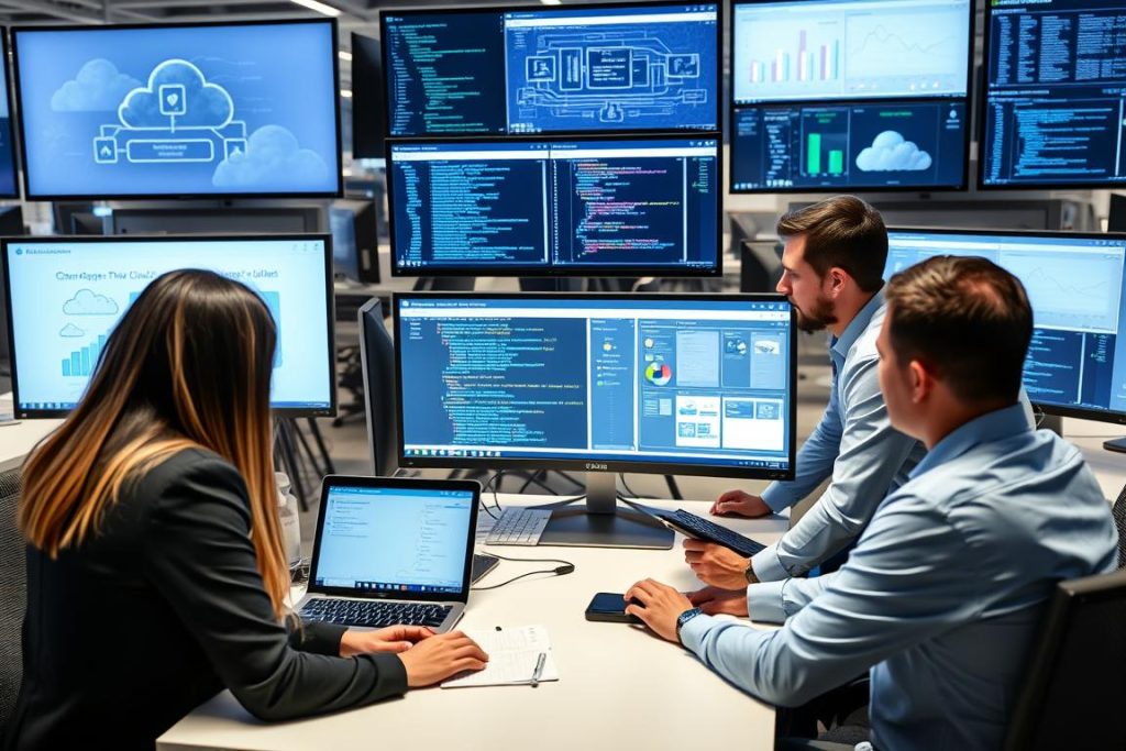 Opsios IT-konsulter arbetar med molnlösningar