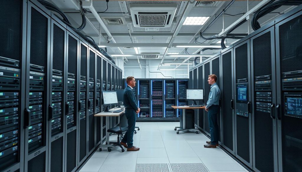 Säker privat datacenterinfrastruktur för big data