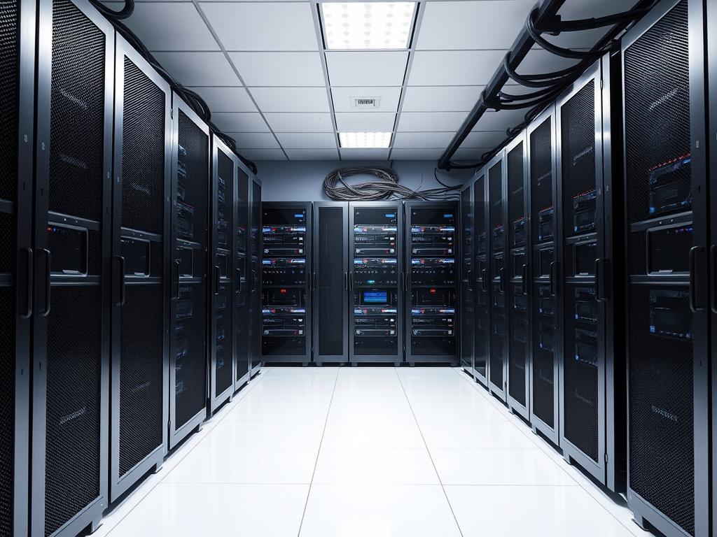 Säker serverinfrastruktur för privata moln med IT säkerhet