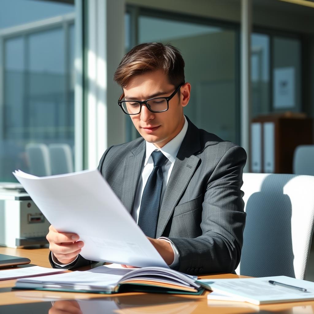 Security professional implementing new threat assessment processes