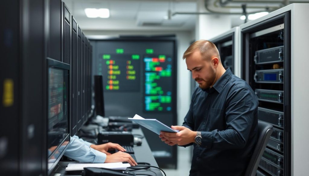 Security team implementing recommendations from assessment