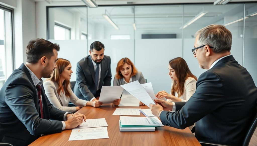 Security team planning implementation of new threat assessment processes