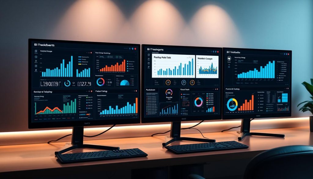 BI dashboards