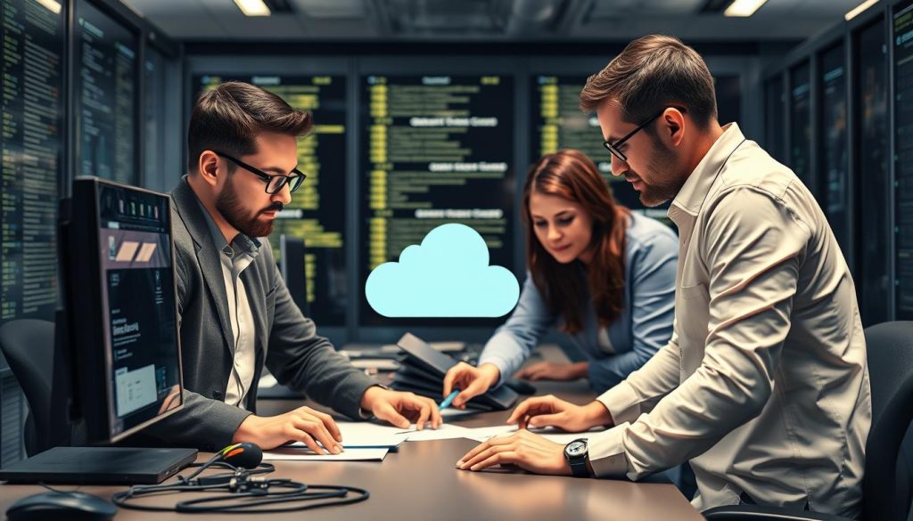 IT team implementing quick-win cost reduction strategies IT team implementing quick-win cost reduction strategies