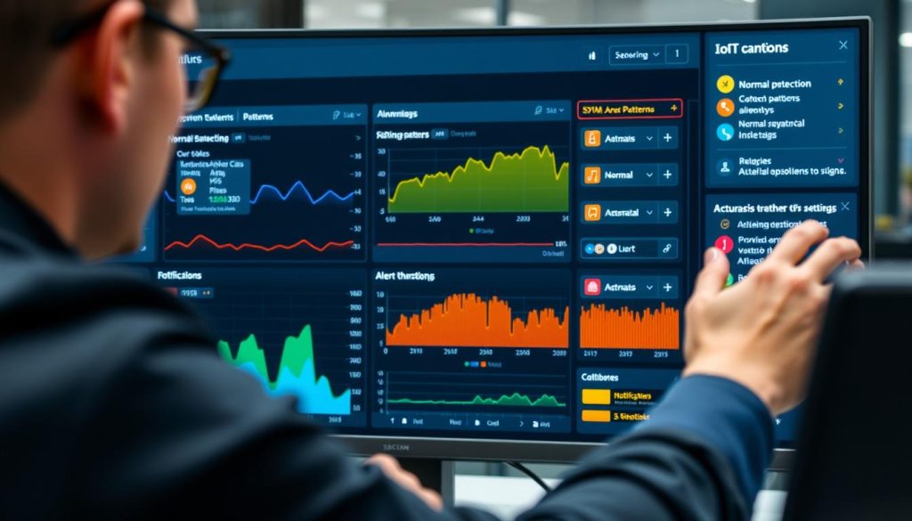 IoT monitoring system detecting anomalies and generating targeted alerts IoT monitoring system detecting anomalies and generating targeted alerts