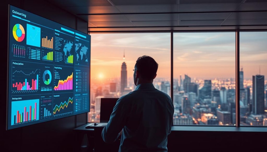 Outsourcing performance metrics