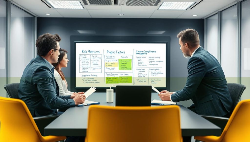 Risk assessment workshop for cloud migration in financial services