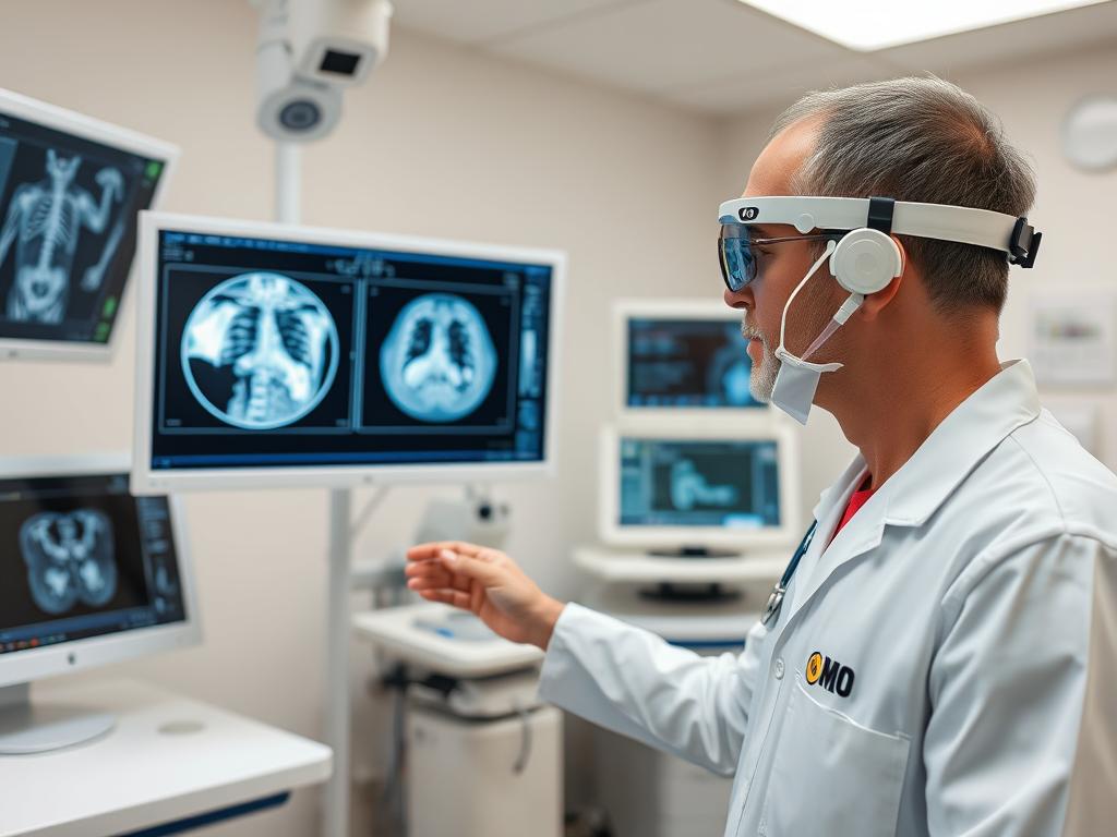 AI Vision som assisterar vid medicinsk bildanalys och diagnostik AI Vision som assisterar vid medicinsk bildanalys och diagnostik