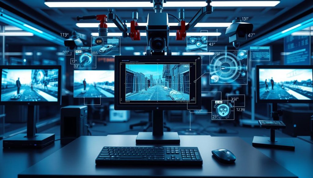 AI Vision-system som analyserar visuell data från olika källor AI Vision-system som analyserar visuell data från olika källor