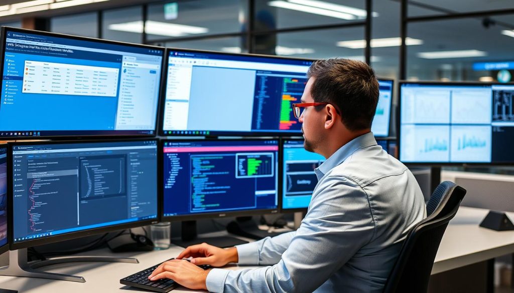 AWS Specialist som arbetar med AWS Console