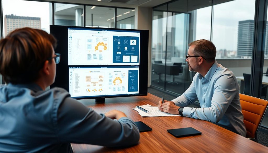 AWS Specialist som arbetar med klient på komplext molnprojekt