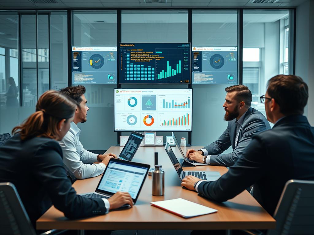 Business professionals frustrated with data quality issues and slow analytics