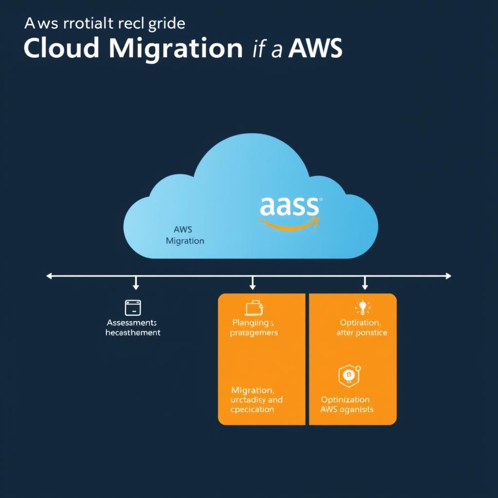 Diagram över molnmigrationsprocess med AWS Specialist