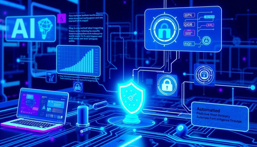 Future of SecOps showing AI and automation integration Future of SecOps showing AI and automation integration