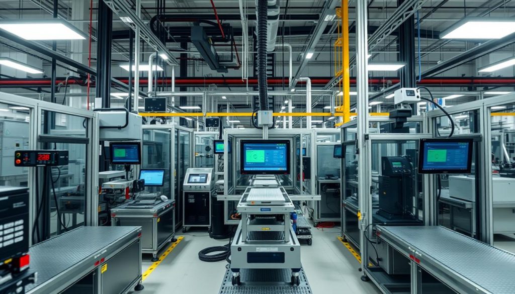 Integrerat automatiskt kvalitetskontrollsystem i produktion