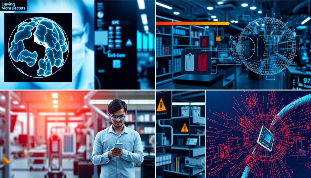 Olika praktiska tillämpningar av djupinlärning inom olika branscher