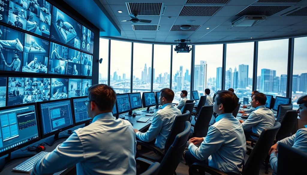 Security Operations Center övervakning