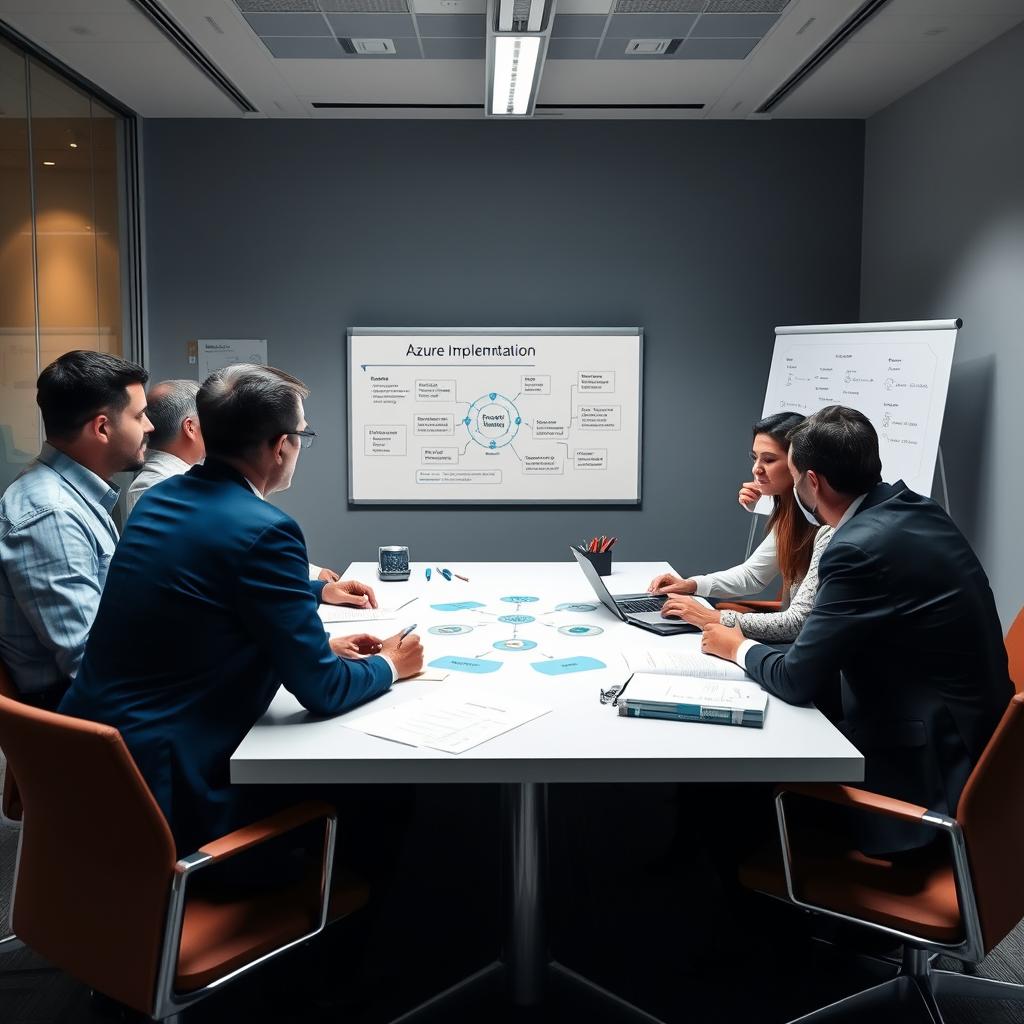 Strategisk planeringsmöte för Azure-implementation Strategisk planeringsmöte för Azure-implementation