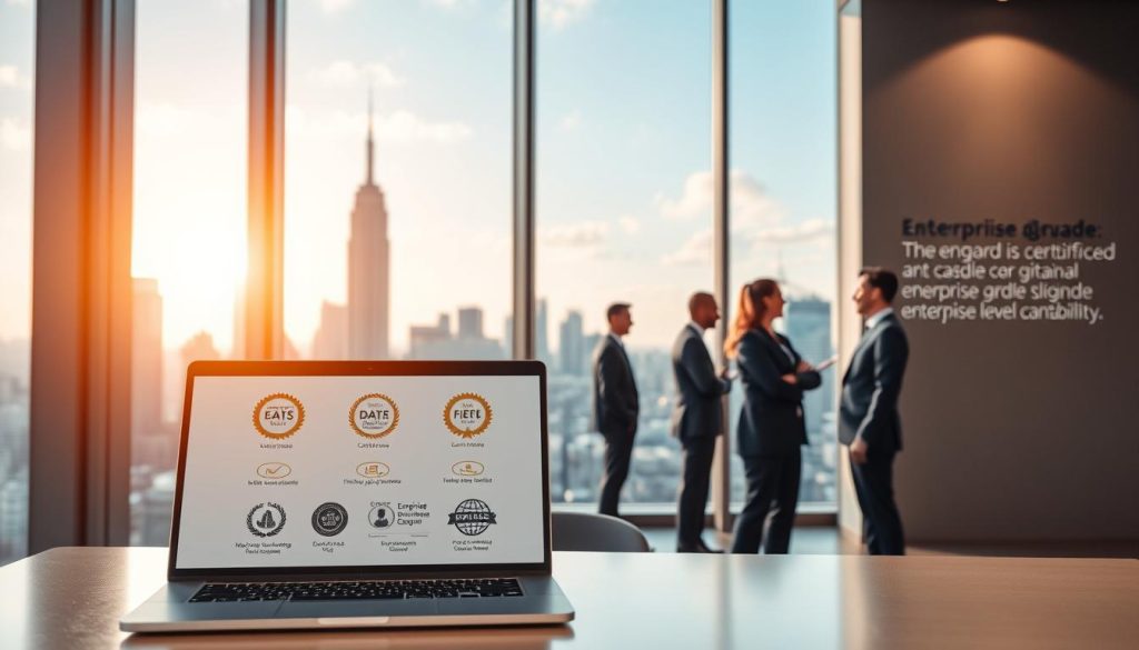 data excellence heritage with enterprise-grade certifications