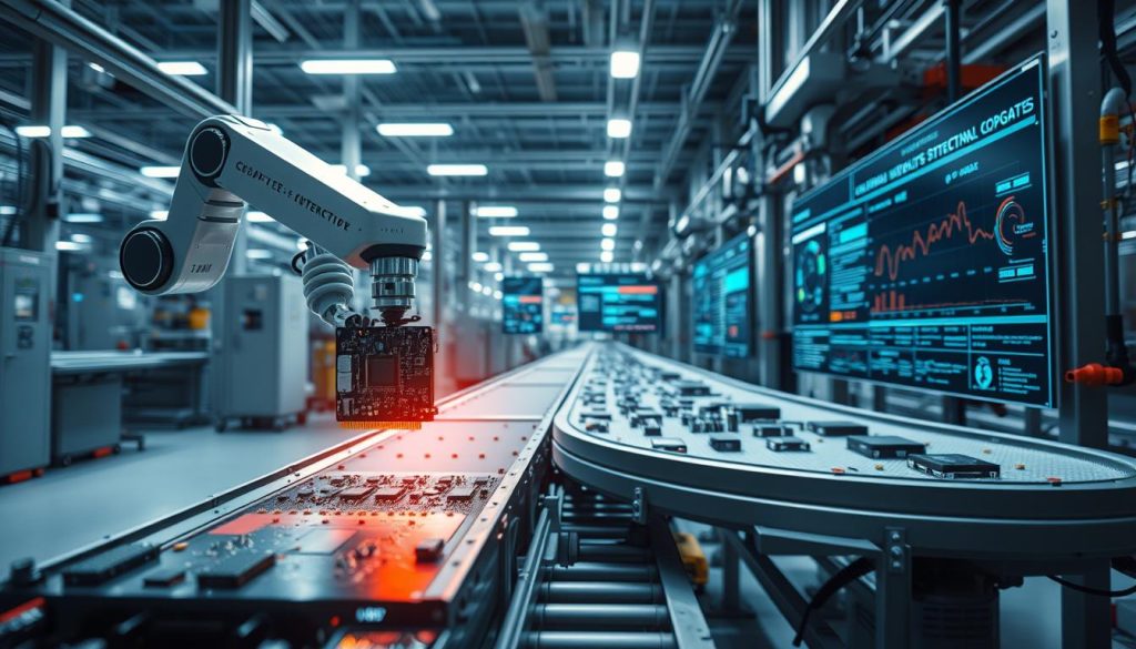 AI-based defect detection integration with manufacturing systems