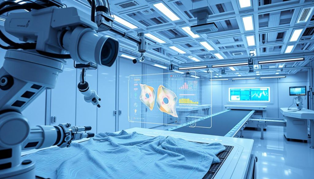 AI textile defect detection visual inspection