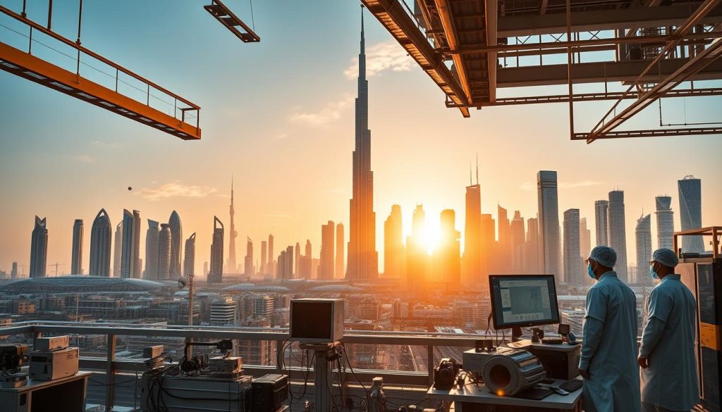 AI visual defect detection in Dubai