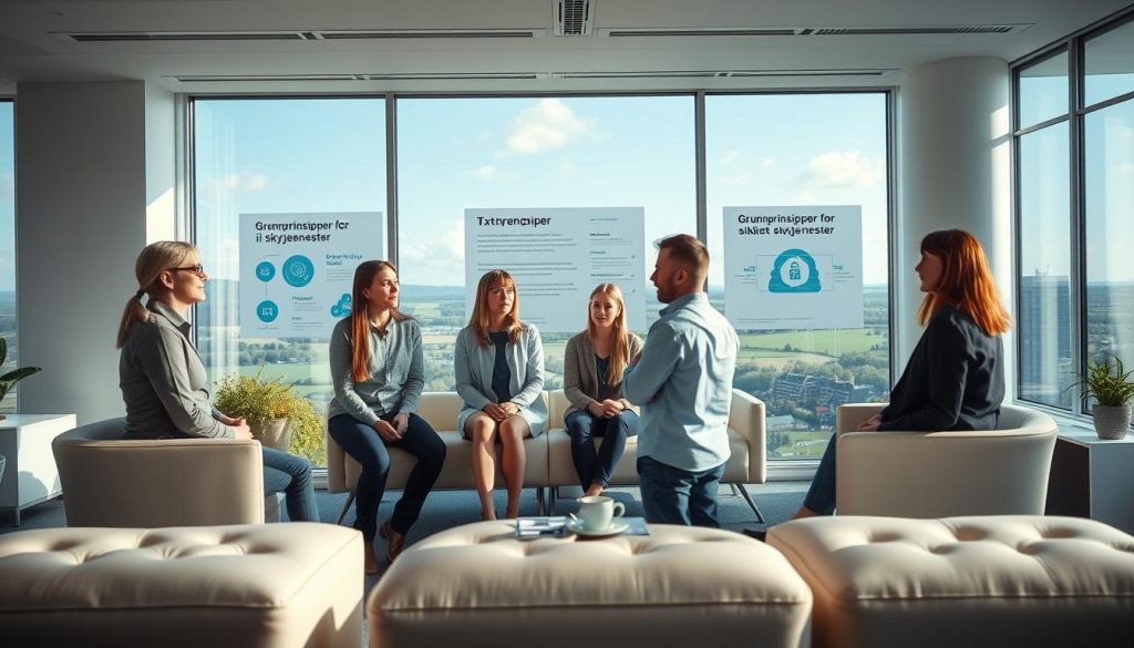 Grunnprinsipper for sikkerhet i skytjenester