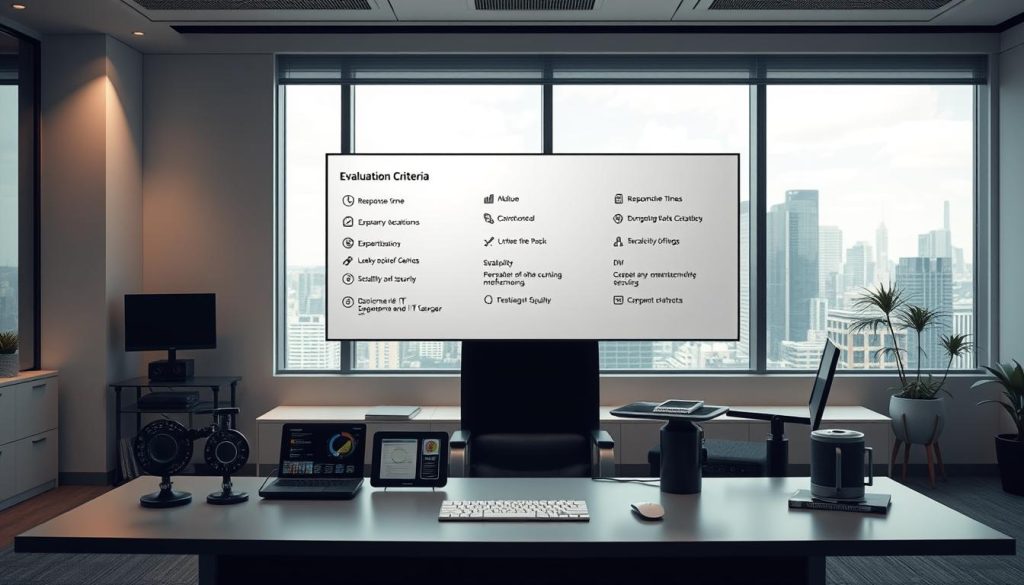 IT support company evaluation criteria IT support company evaluation criteria