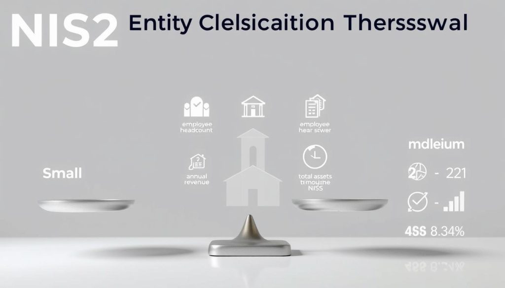 NIS2 entity classification thresholds NIS2 entity classification thresholds