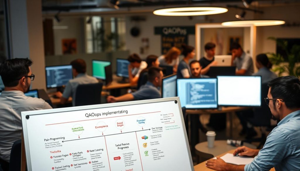 QAOps implementation process QAOps implementation process