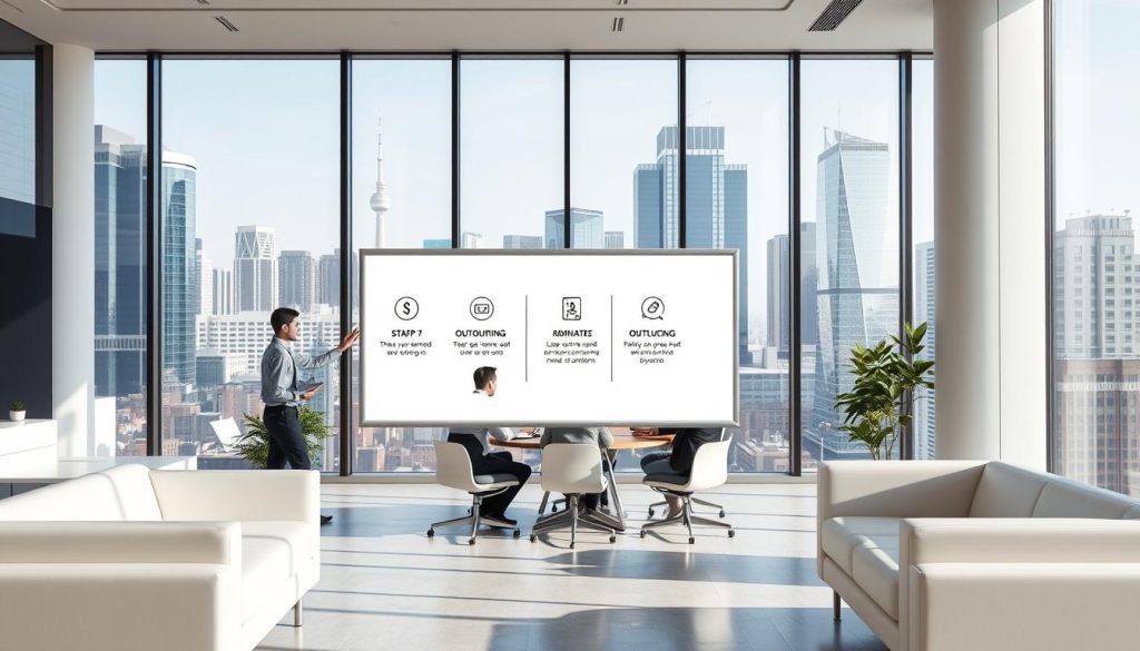 Steg för steg outsourcingprocess