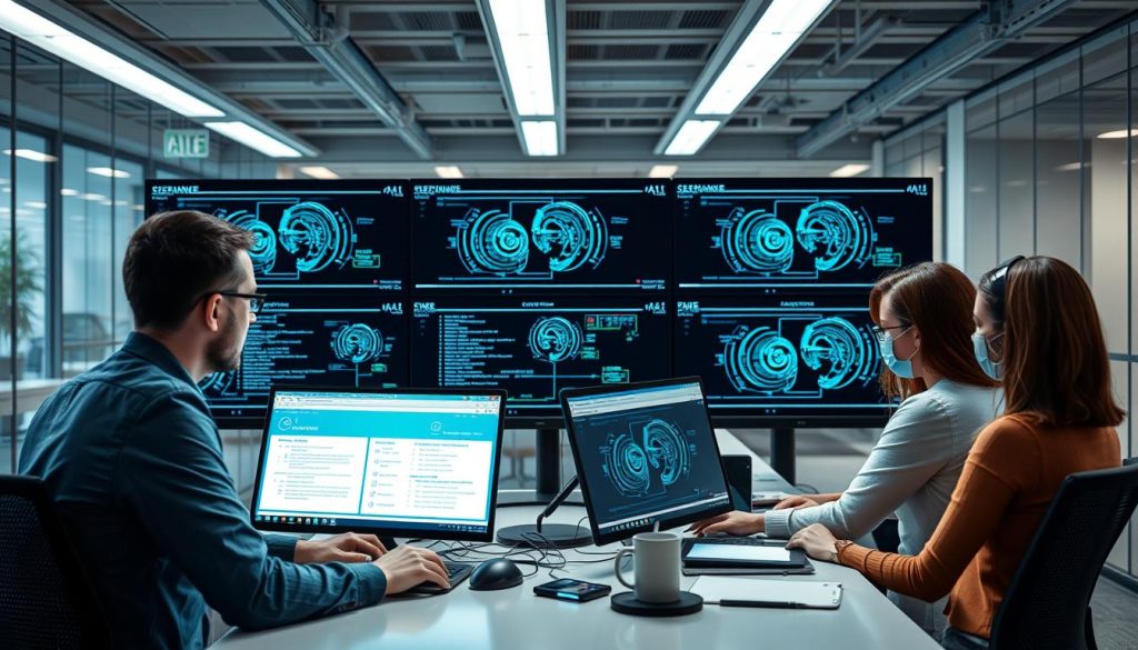 Team som arbetar med Generativ AI enligt bästa praxis