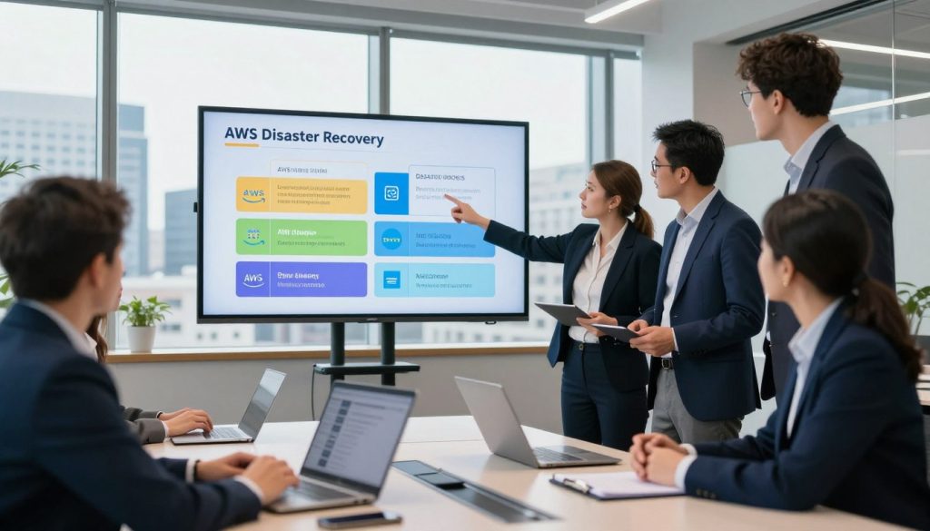 AWS katastrofegjenoppretting modeller sammenligning