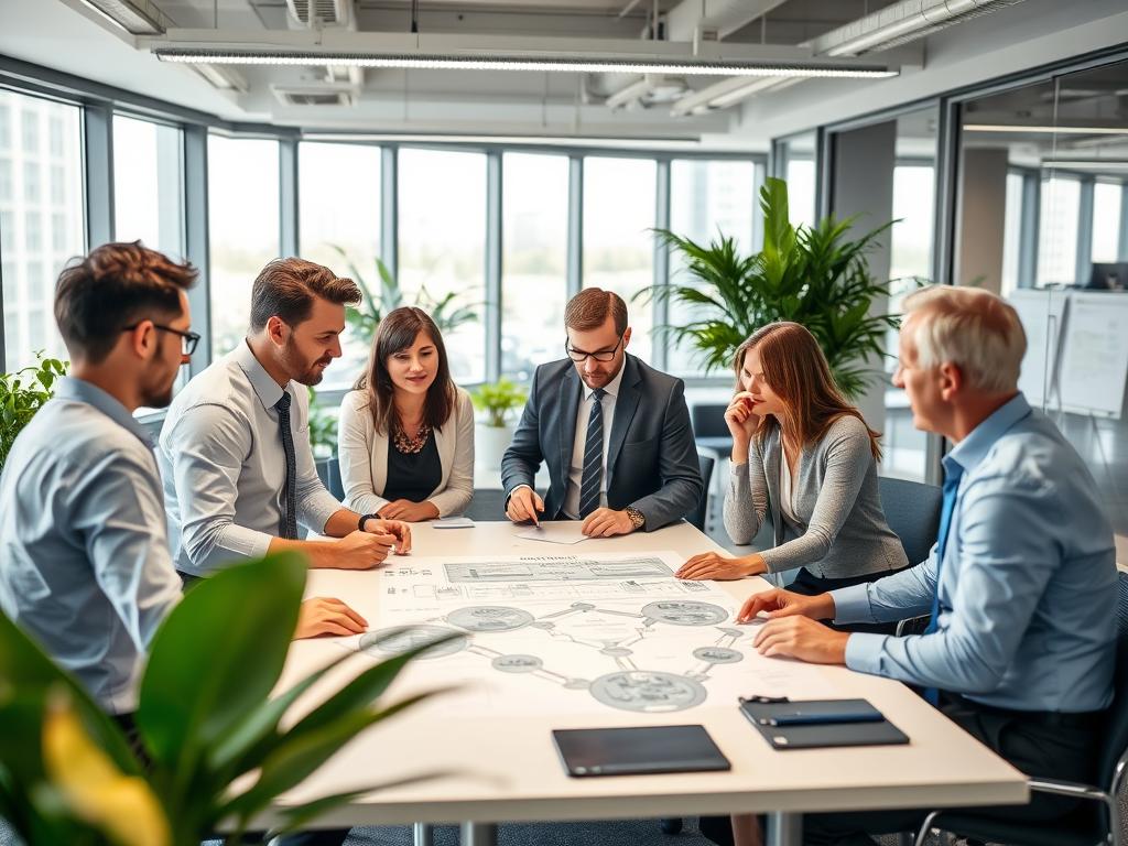 Affärskritiska system i kontorsmiljö med fokus på team