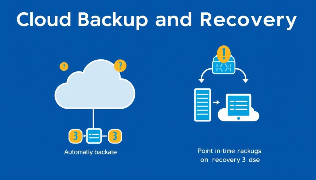 Backup och återställning i molnet för företag