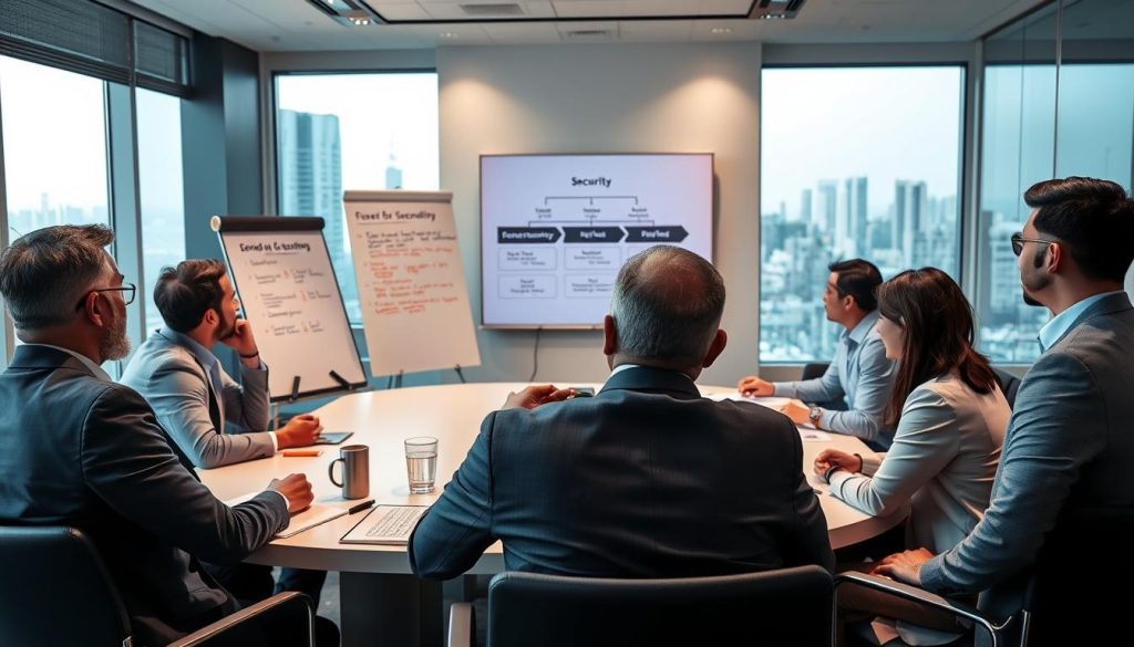 Boardroom workshop to define security SLAs and governance for cyber security companies in Pune