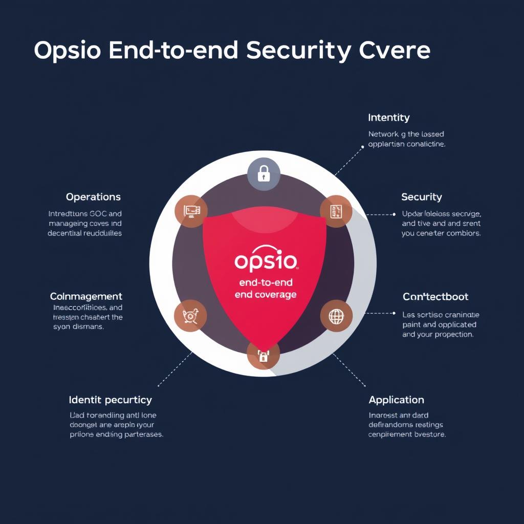Comprehensive end-to-end security coverage provided by Opsio
