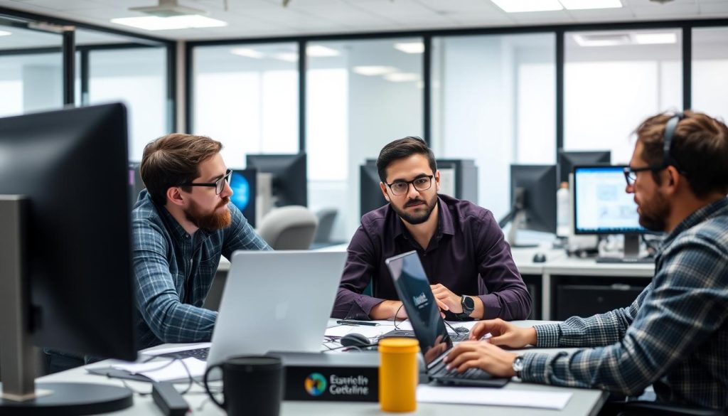 DevOps engineers integrating cloud security automation tools into CI/CD pipeline