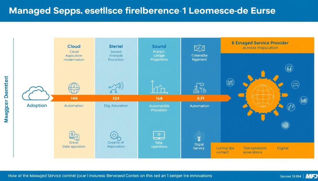 Digital transformation enabled by Managed Service Provider in Europe