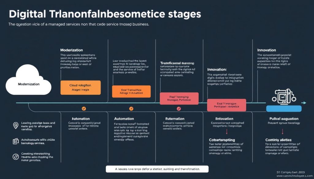 Digital transformation roadmap supported by managed services for Swedish business