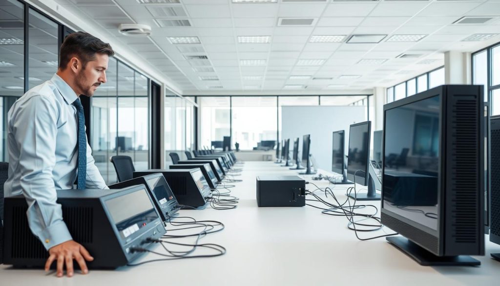 Edge computing devices used in real-time monitoring solutions for visual inspections