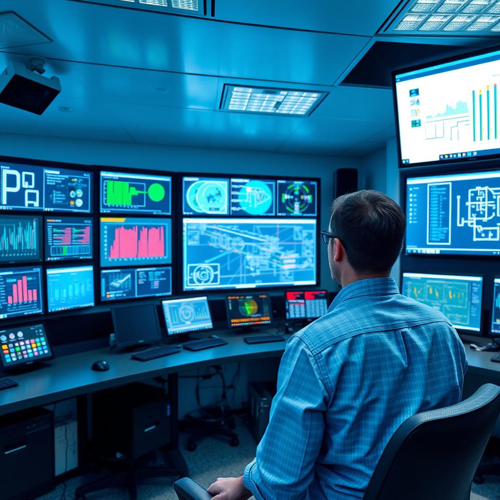 Energy IT services in Bangalore showing smart grid technology