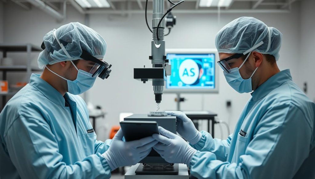 Engineers implementing SOP-first capture methodology for visual inspection systems