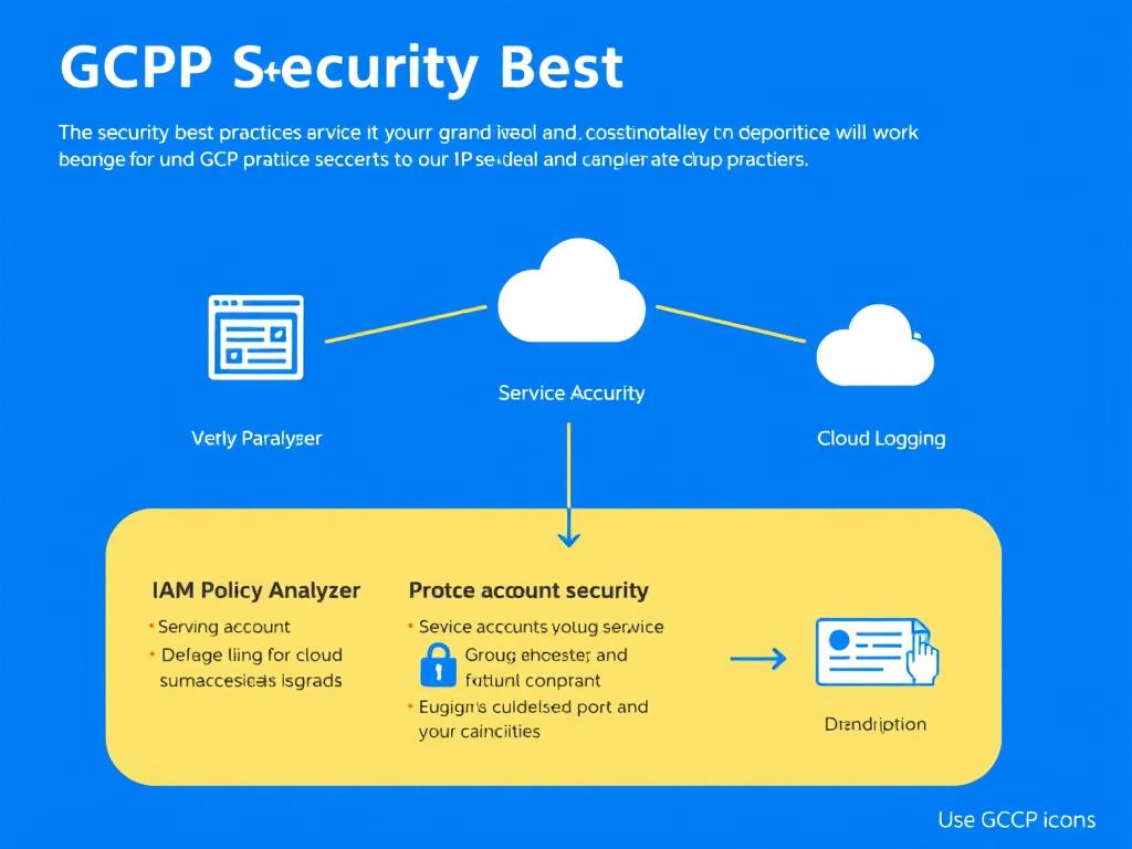 GCP säkerhetsbest practices för pen test molnmiljö