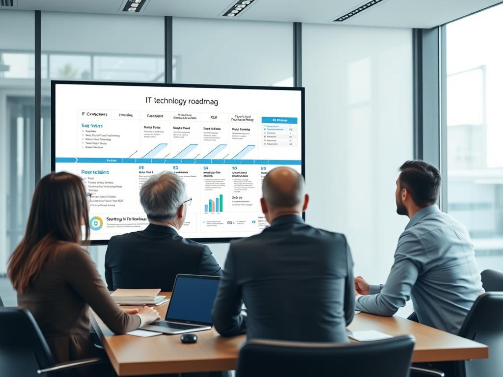 IT Consulting services in Bangalore showing strategic planning session