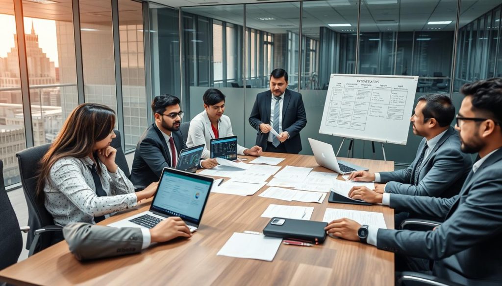 IT security team evaluating proposals from cyber security companies in Hyderabad