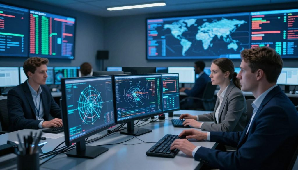 IT-sikkerhet overvåking døgnet rundt cybersikkerhet kontinuerlig beskyttelse IT-sikkerhet overvåking døgnet rundt cybersikkerhet kontinuerlig beskyttelse