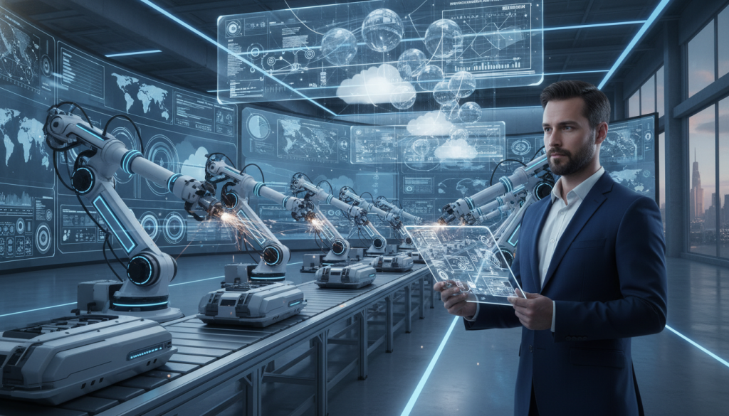 IoT AI Cloud Integration in Manufacturing IoT AI Cloud Integration in Manufacturing